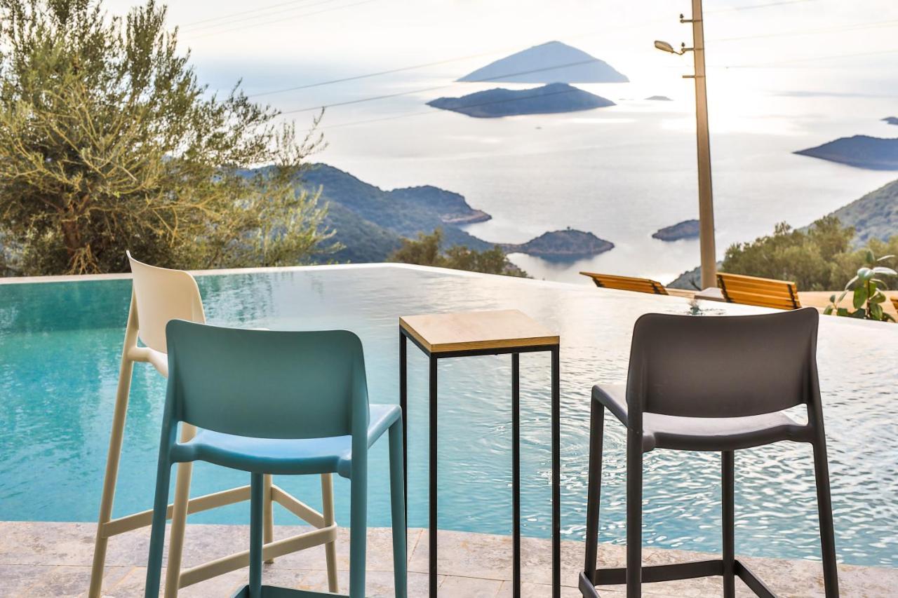 14 Premium Villas With Openair Restaurant&Tennis Court In Nature - Notos Club Kas Exterior foto