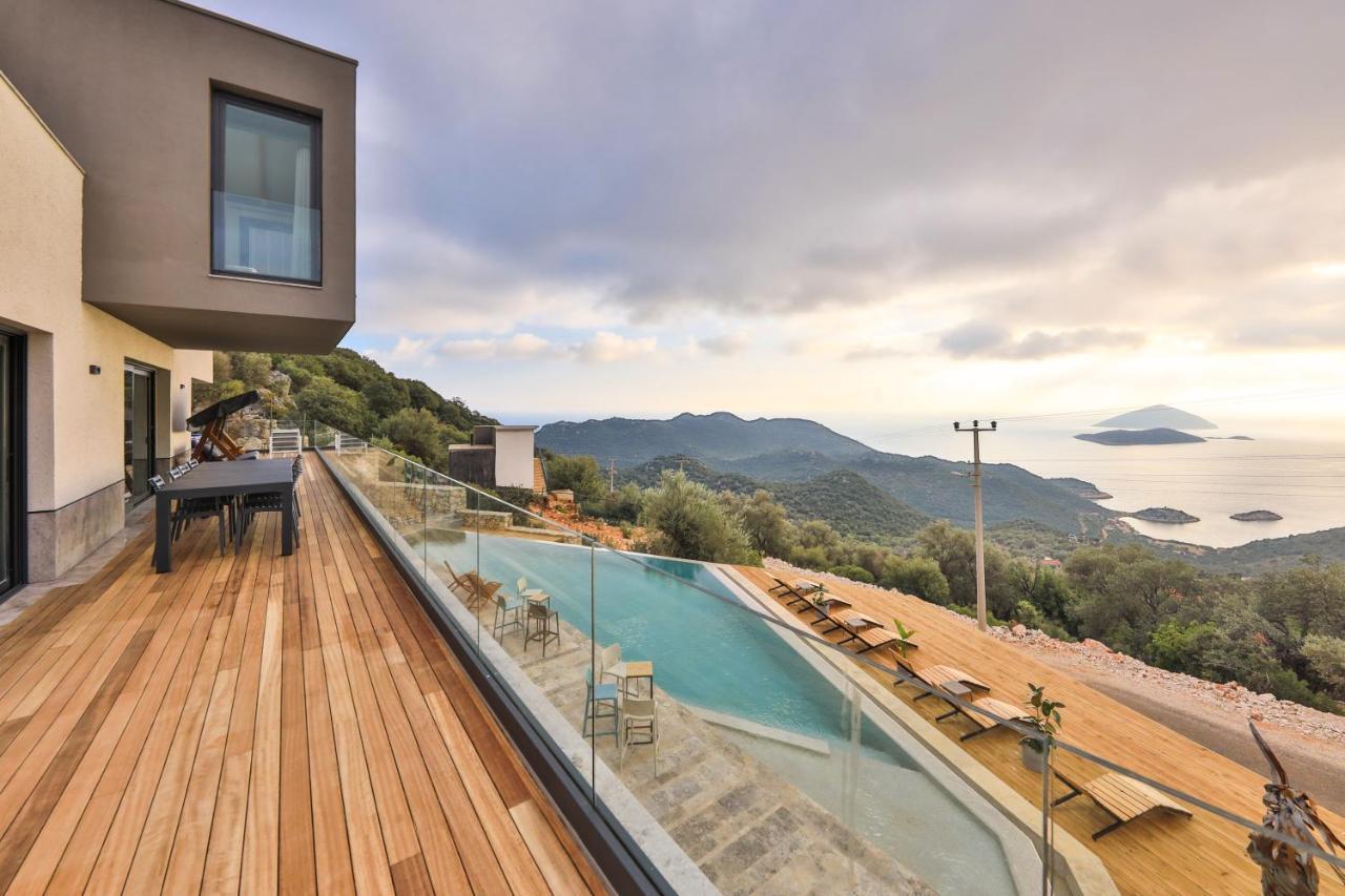 14 Premium Villas With Openair Restaurant&Tennis Court In Nature - Notos Club Kas Exterior foto