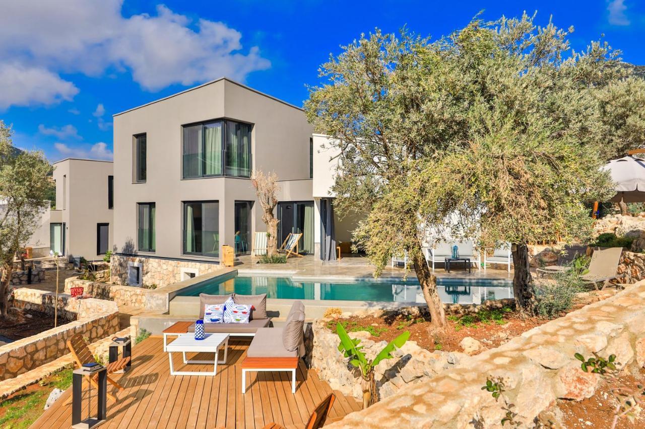 14 Premium Villas With Openair Restaurant&Tennis Court In Nature - Notos Club Kas Exterior foto
