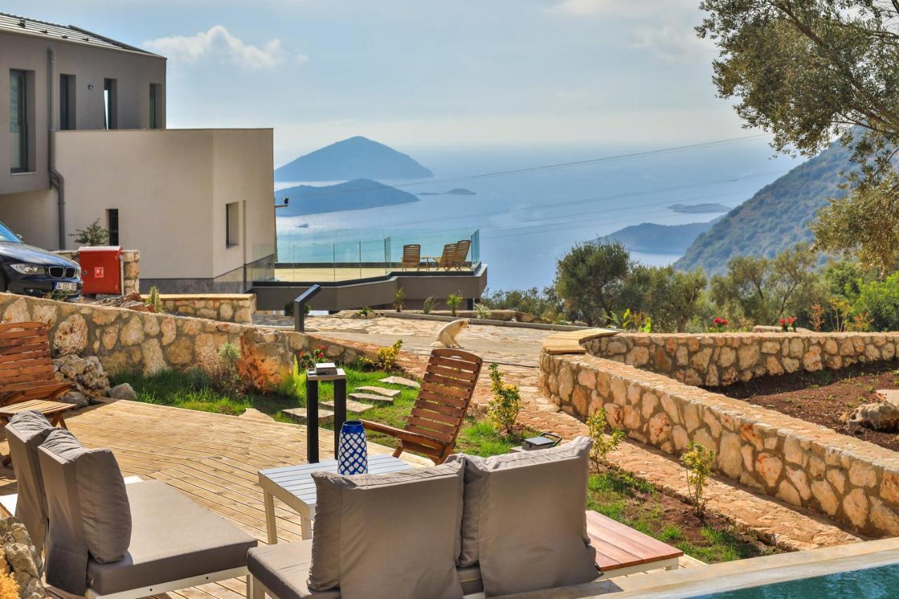 14 Premium Villas With Openair Restaurant&Tennis Court In Nature - Notos Club Kas Exterior foto