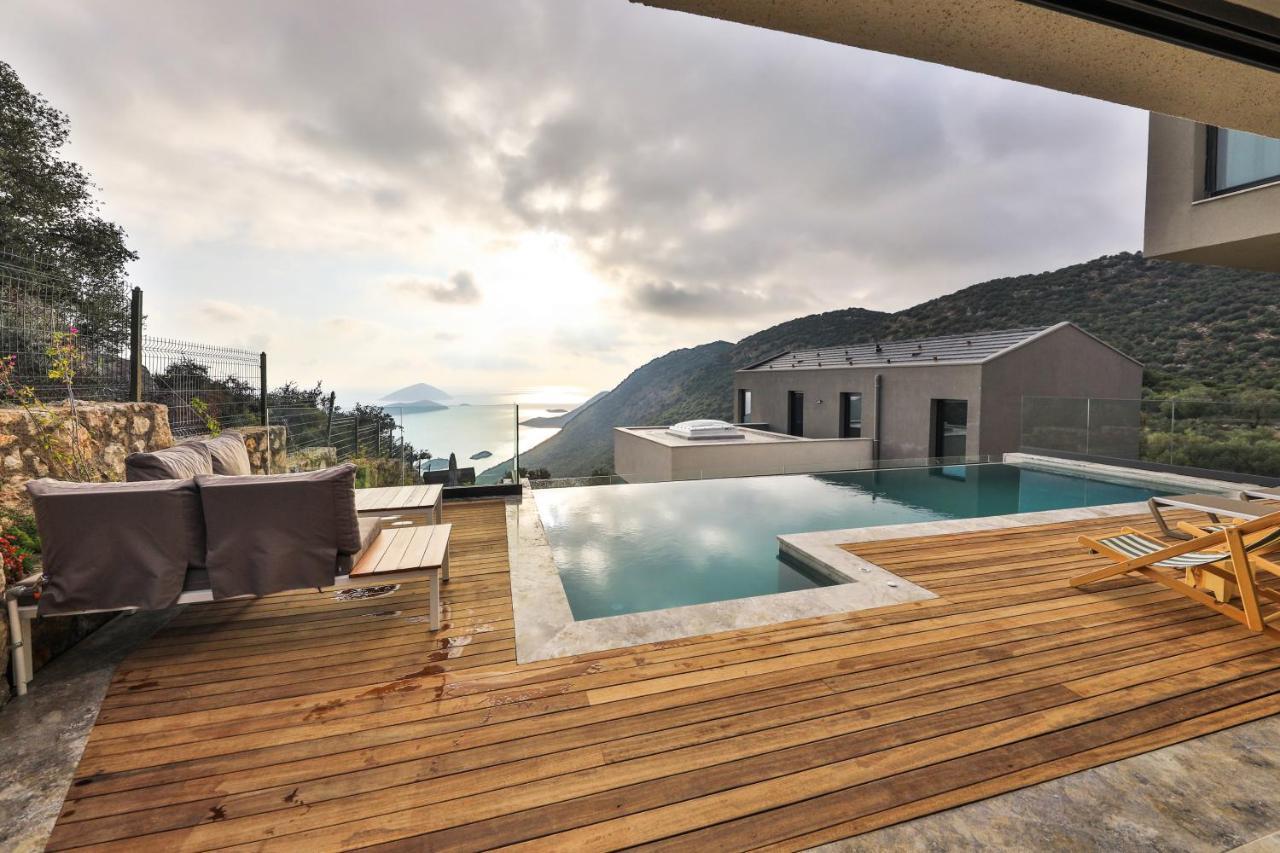 14 Premium Villas With Openair Restaurant&Tennis Court In Nature - Notos Club Kas Exterior foto