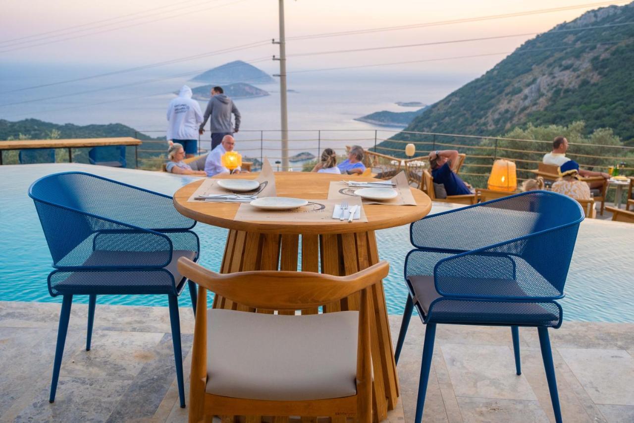 14 Premium Villas With Openair Restaurant&Tennis Court In Nature - Notos Club Kas Exterior foto