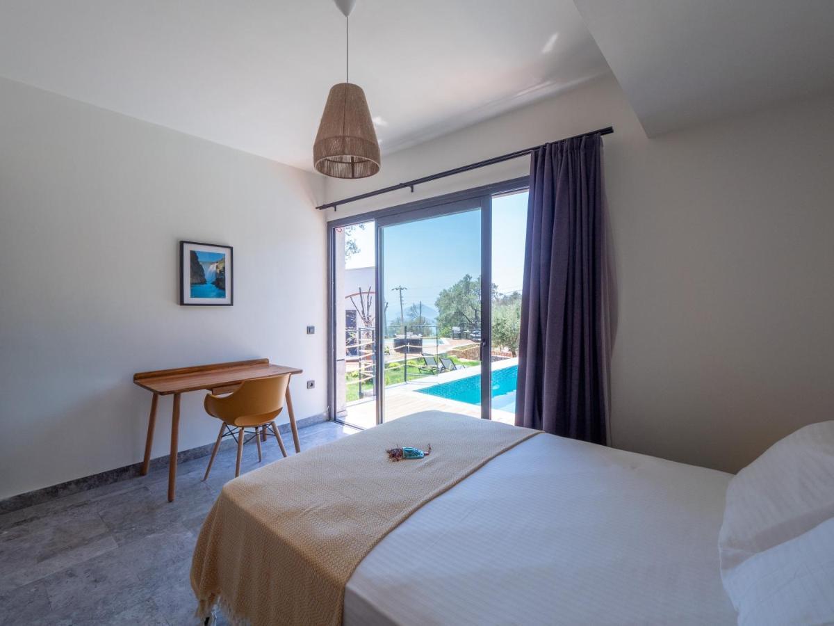 14 Premium Villas With Openair Restaurant&Tennis Court In Nature - Notos Club Kas Exterior foto