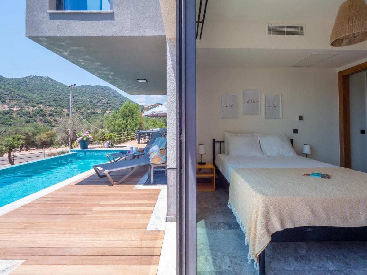 14 Premium Villas With Openair Restaurant&Tennis Court In Nature - Notos Club Kas Exterior foto