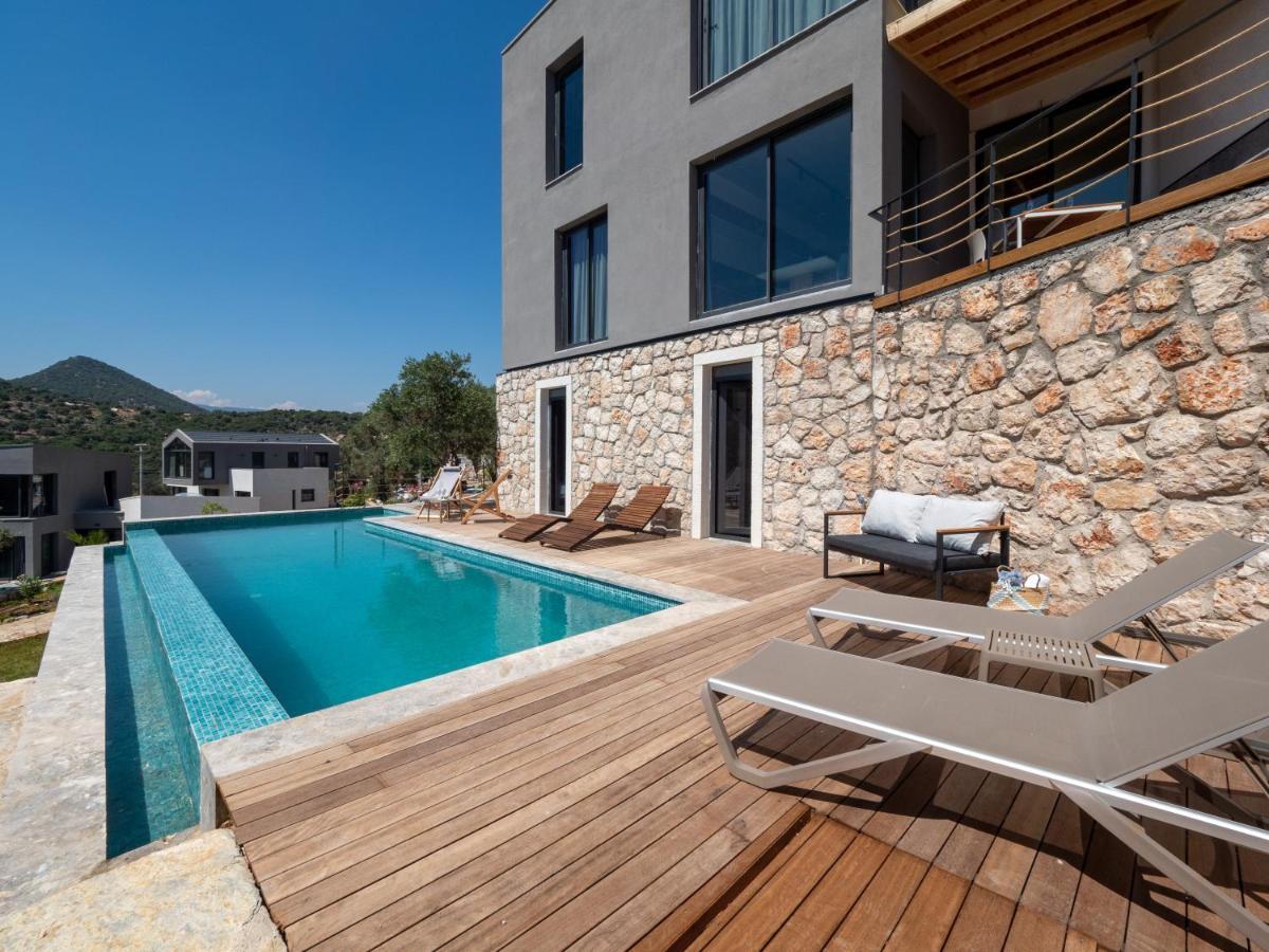 14 Premium Villas With Openair Restaurant&Tennis Court In Nature - Notos Club Kas Exterior foto