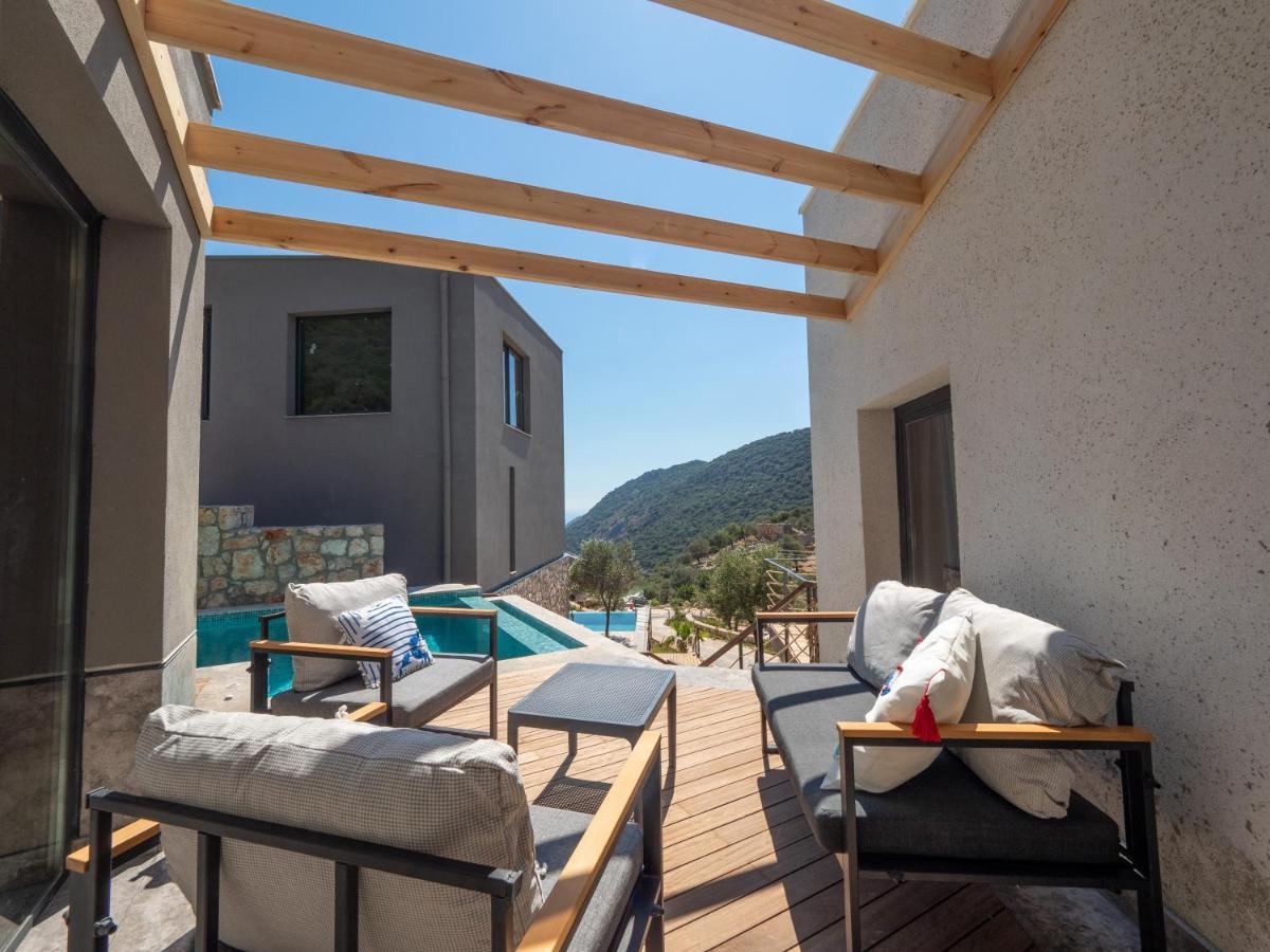 14 Premium Villas With Openair Restaurant&Tennis Court In Nature - Notos Club Kas Exterior foto