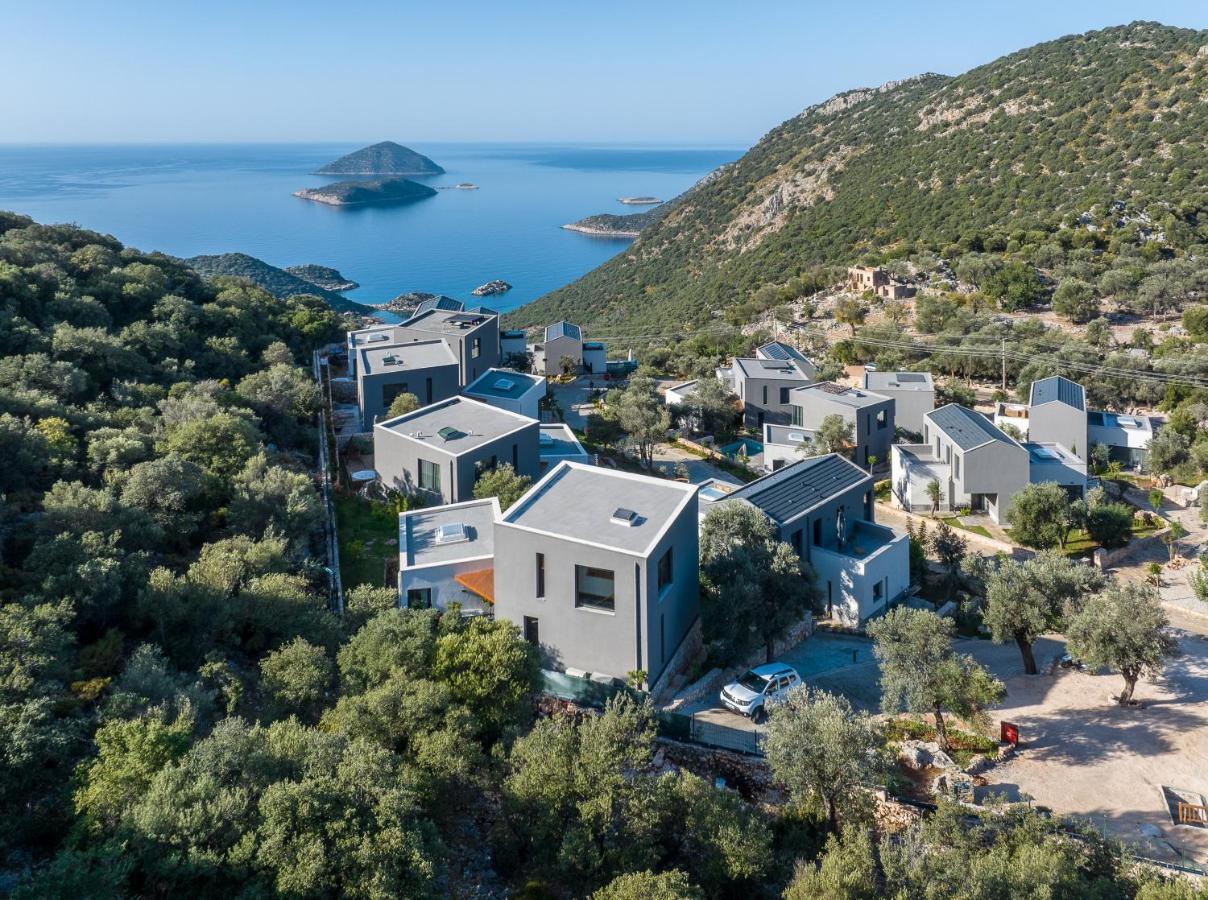 14 Premium Villas With Openair Restaurant&Tennis Court In Nature - Notos Club Kas Exterior foto