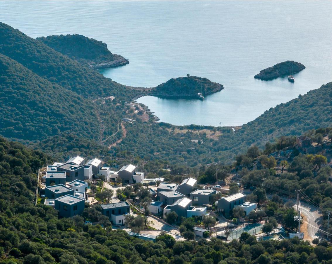 14 Premium Villas With Openair Restaurant&Tennis Court In Nature - Notos Club Kas Exterior foto