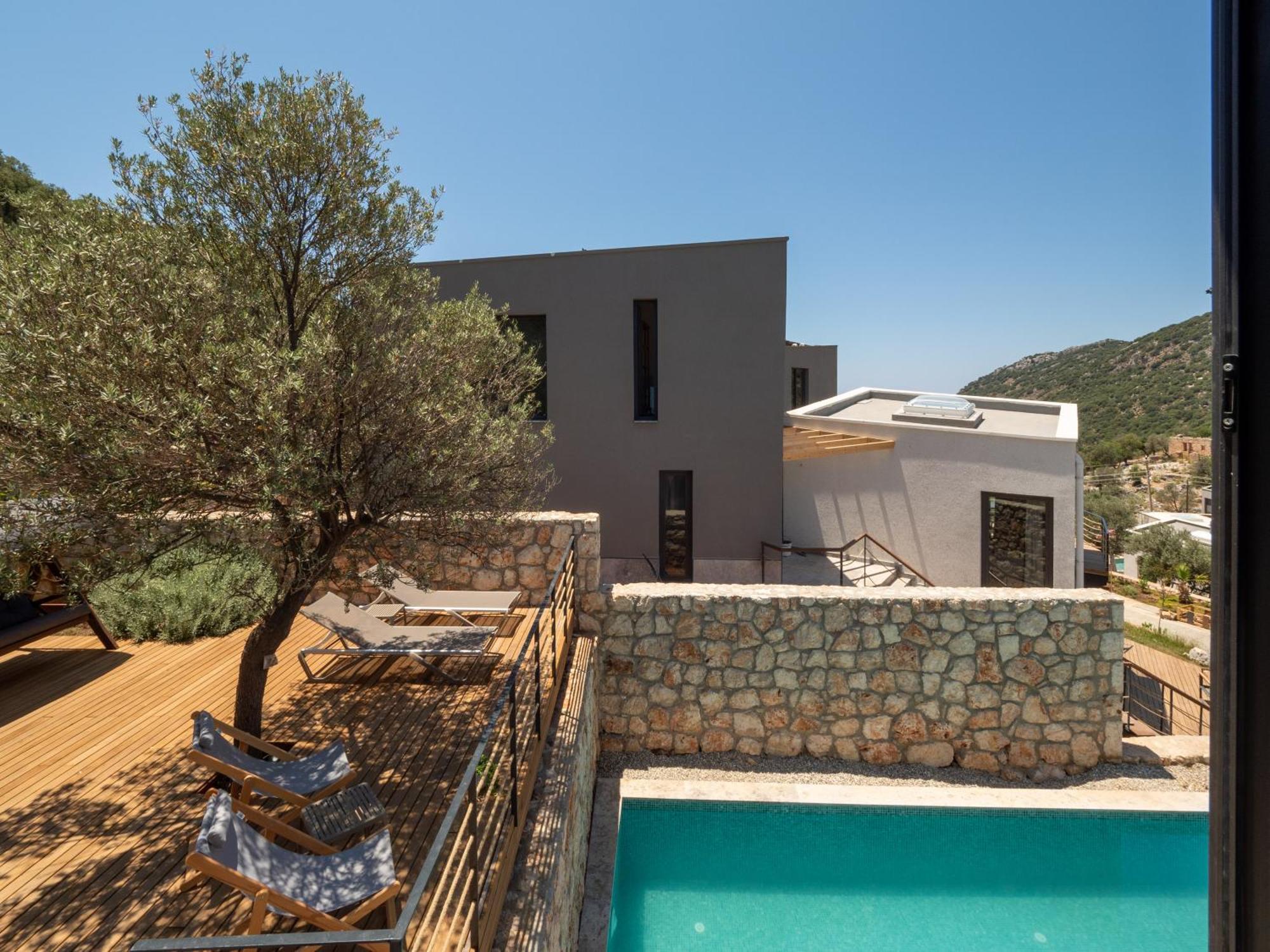14 Premium Villas With Openair Restaurant&Tennis Court In Nature - Notos Club Kas Exterior foto